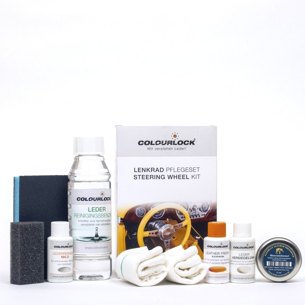 COLOURLOCK Stuurwielset std. zwart